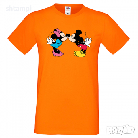 Мъжка тениска Mickey & Minnie 8 Подарък,Изненада,Рожден ден, снимка 7 - Тениски - 36575604