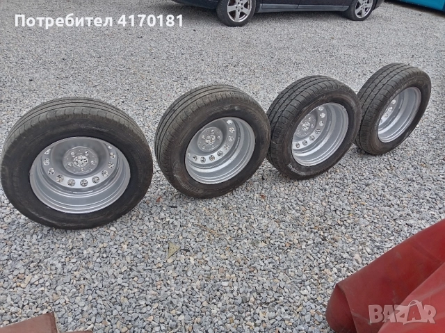 джанти с гуми за мерцедес Вито виано 16цола перфектни , снимка 3 - Гуми и джанти - 51959079