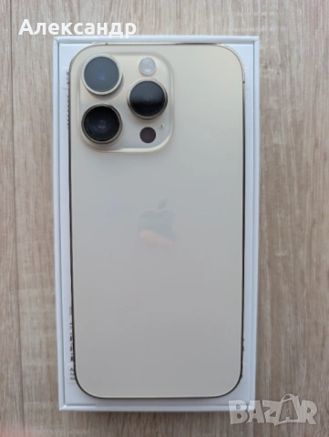 iPhone 14 pro 128gb Gold E-sim + калъф, снимка 3 - Apple iPhone - 53217831