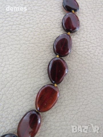 Дамско колие-кръг от първокласен балтийски кехлибар, снимка 6 - Колиета, медальони, синджири - 51882647