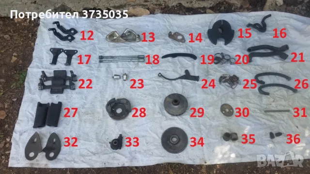 Части за скутер Aprilia Leonardo 150, снимка 2 - Части - 47868596