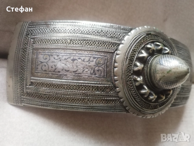 Стара пафта с ниело., снимка 2 - Антикварни и старинни предмети - 52184179