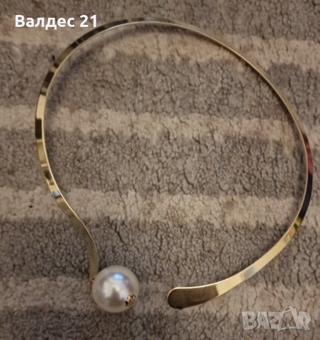Колие с  перла, снимка 5 - Колиета, медальони, синджири - 38106108