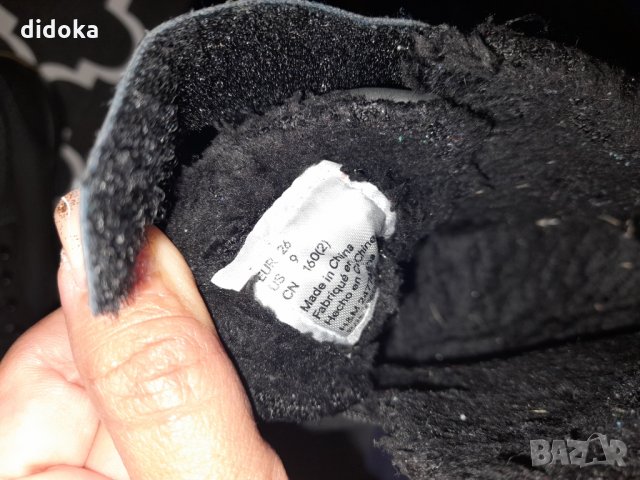 Кецове h&m с пух , снимка 2 - Детски обувки - 33496139