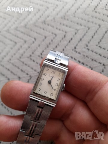 Стар дамски часовник Луч,Luch, снимка 3 - Антикварни и старинни предмети - 33607490