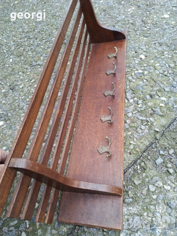 ретро дървена закачалка за стена , снимка 8 - Закачалки - 51987500