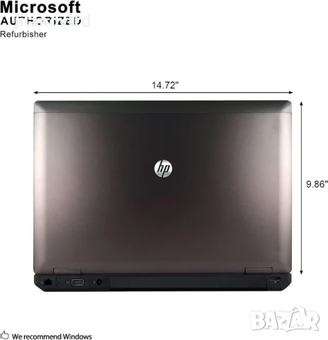 Лаптоп HP ProBook 6570b I3-2370M 8GB 128GB SSD Windows 11 ГАРАНЦИЯ, снимка 5 - Лаптопи за работа - 51265451