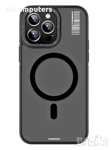 Калъф Wlons Skin Friendly с MagSafe / Черен / за iPhone 16 6.1 Баркод : 3130986, снимка 2 - Калъфи, кейсове - 48136019