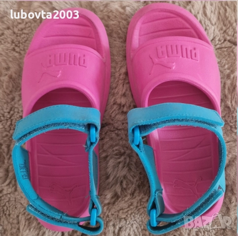 PUMA 33 номер Детски оригинални сандали, снимка 4 - Детски сандали и чехли - 52417224