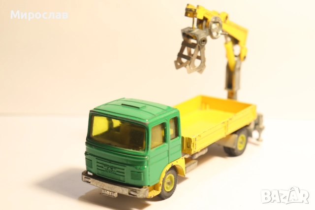 1/55 ?? SIKU MAN КАМИОН КРАН ИГРАЧКА КОЛИЧКА МОДЕЛ, снимка 2 - Колекции - 52887125