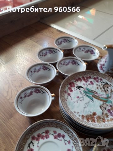 Сервиз за чай, закуска и торта, снимка 7 - Прибори за хранене, готвене и сервиране - 34571561