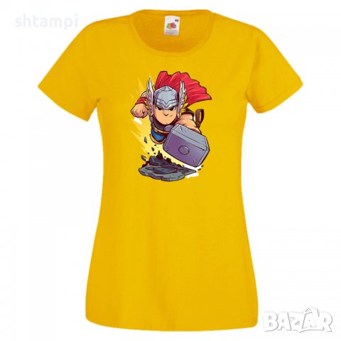 Дамска тениска Marvel Thor Игра,Изненада,Подарък,Геймър,