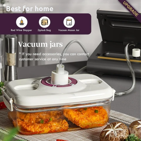 Вакуумна запечатваща машина, снимка 5 - Аксесоари за кухня - 51324813