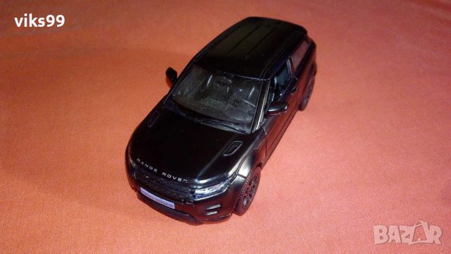 Range Rover Evoque RMZ City 1:36 (Matte Black), снимка 2 - Колекции - 37296598