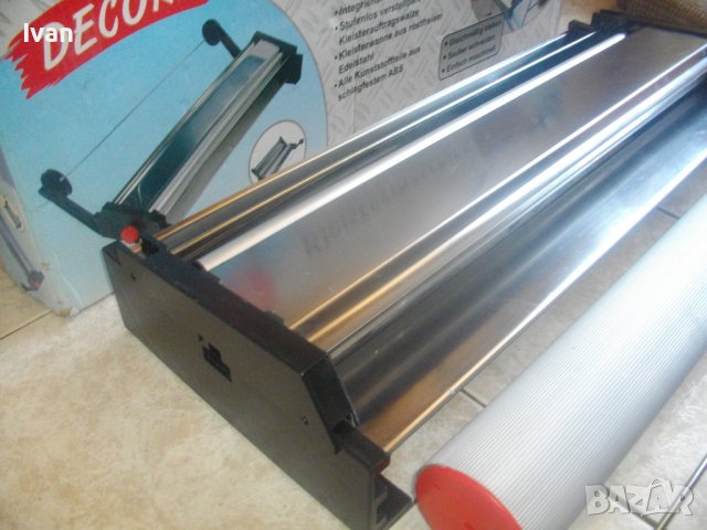 Нова Немска Машина Ръчна Залепяне/Поставяне На Тапети до 58 см-Инокс-Комплект-Kleistermaschine DECOR, снимка 8 - Други инструменти - 36790834