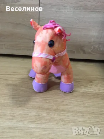 Детско конче от текстил, снимка 2 - Кукли - 50234549