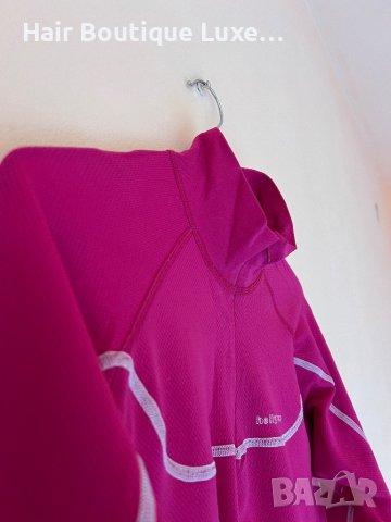 Helly Hansen Термо блуза с цип в цвят циклама 💖, снимка 6 - Блузи с дълъг ръкав и пуловери - 43930341