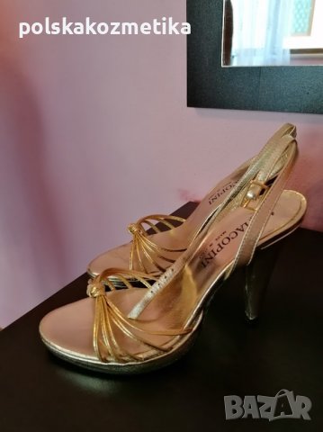 Италиански обувки с висок ток, снимка 4 - Дамски елегантни обувки - 38512634
