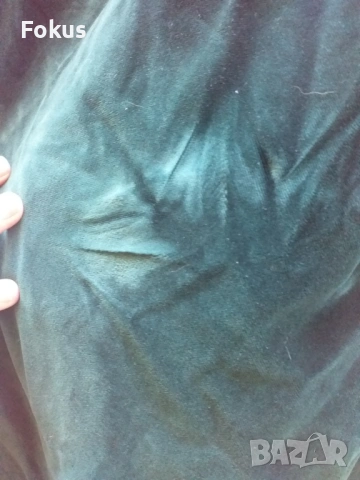 Кафтан Носия изработена от зелено кадифе и бродерия с сърма, снимка 13 - Антикварни и старинни предмети - 53469823