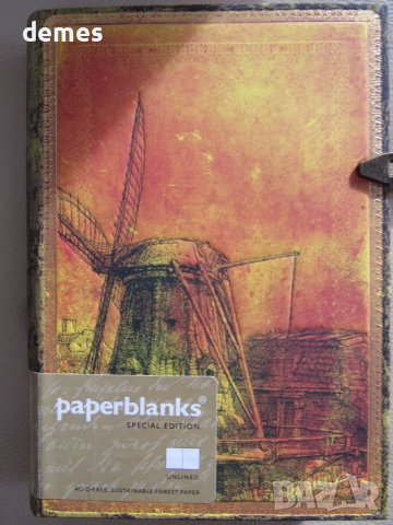 Луксозна тетрадка-дневник, тефтер Paperblanks Rembrandt, нов, снимка 6 - Други - 44120278