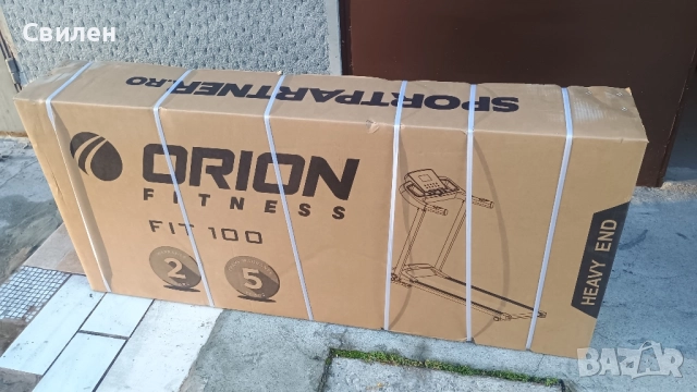 Бягаща пътека ORION FIT 100, 2PH мотор, снимка 3 - Фитнес уреди - 52528950