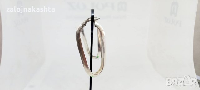 Сребърни обеци-7,21гр/925, снимка 4 - Обеци - 38240788