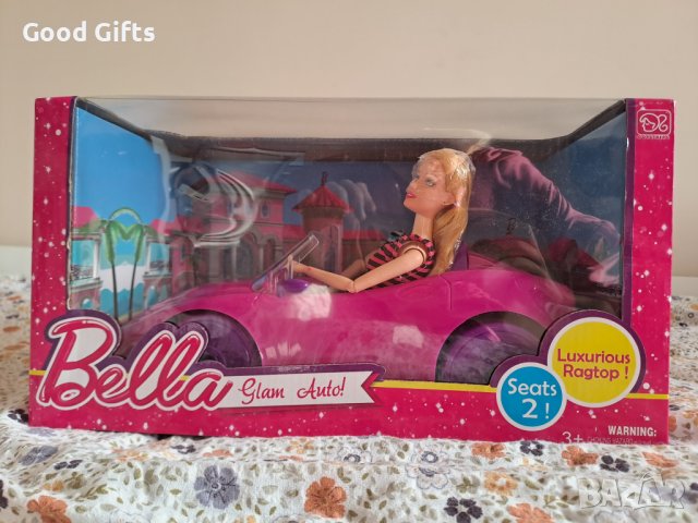 Голяма Розова кола на Барби и Кен, снимка 1 - Кукли - 43283490
