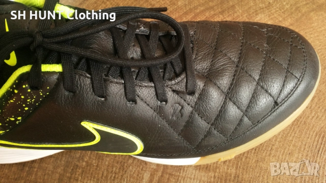 NIKE TIEMPO Размер EUR 42 / UK 7,5 обувки за футбол в зала естествена кожа 45-13-S, снимка 7 - Футбол - 52227696