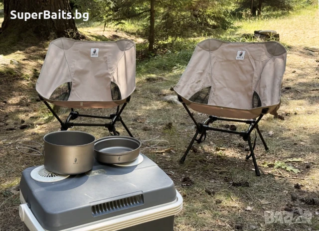 Олекотен Сгъваем стол за къмпинг и преходи, снимка 7 - Къмпинг мебели - 51257952