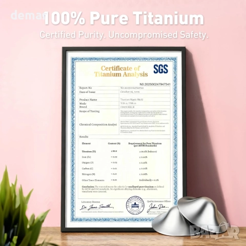 100% чисти титаниеви протектори за зърна за кърмене, чашки за зърна за кърмене, М, снимка 3 - Аксесоари за кърмачки - 52721981