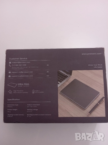 Безжичен тъчпад ProtoArc T1 Plus за Windows | Мултитъч жестове, снимка 2 - Клавиатури и мишки - 52178997