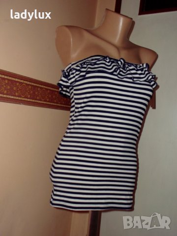 Zebra Romantic, Ново, 2 в 1 (Топ или Пола), Размер XS/S. Код 813, снимка 3 - Корсети, бюстиета, топове - 27020796