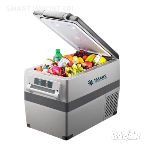 Хладилник за кола с компресор, интелигентен охладител CF35, 12/24 V, с LCD дисплей и Bluetooth, снимка 5 - Хладилни чанти - 51863250