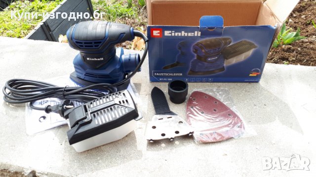 Мултишлайф Einhell Germany BT-FS 180 за дърво и метал , чисто нов , син цвят, снимка 4 - Други инструменти - 32340170