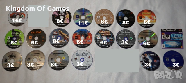 Игри за PS2 Spider-Man:Web of Shadows/Genji/GTA Vice City/GUN/Jurassic Park/Virtua Fighter/X-Men 2/ 