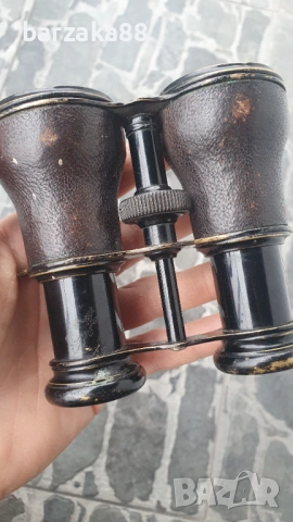 Стар биноъл с Калъф, снимка 2 - Антикварни и старинни предмети - 53375861