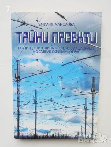 Книга Тайни проекти - Емилия Манолова 2005 г.