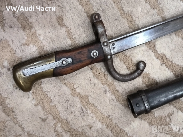 Френски щик нож байонет ГРА GRASS M1874, снимка 7 - Антикварни и старинни предмети - 51708606