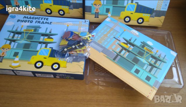 Комплект с магнити за момчета под формата на страници за разгъване, снимка 3 - Образователни игри - 38483616