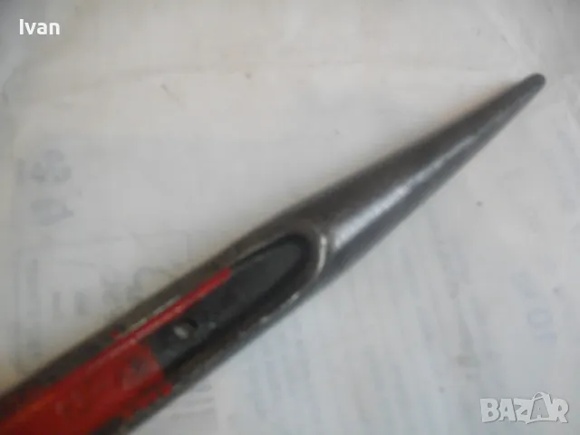 32мм-30мм ГОЛЯМ 380мм РЪЧЕН КЛЮЧ ЗА СКЕЛЕ ТРЕСЧОТКА ДВУСТРАННА ПРОФЕСИОНАЛНА КОВАНО ЖЕЛЯЗО МАСИВНА, снимка 14 - Други инструменти - 49090075