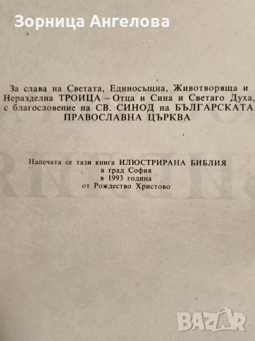 Илюстрирана Библия“ с 240 класически гравюри на дърво от Юлиус Шнор фон Каролсфелд, 1993 г. , снимка 3 - Колекции - 52929687
