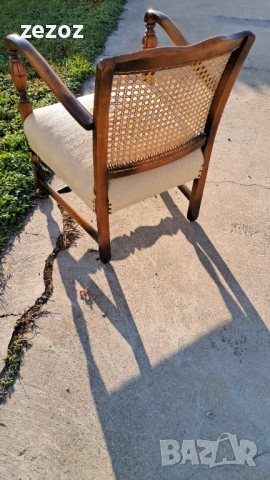 Кресло с гобленова дамаска №041, снимка 7 - Дивани и мека мебел - 53254075