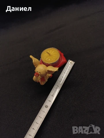 Малка фигурка свещник, снимка 4 - Антикварни и старинни предмети - 51045914