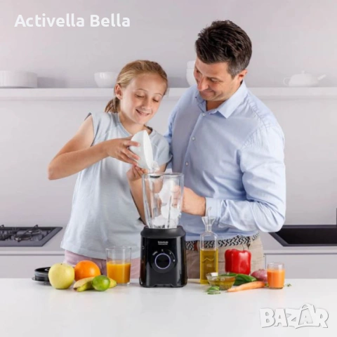 Блендер Taurus Prior Glass 1500 – 1500W, стъклена кана 1.8L, Turbo функция, ножове за лед, снимка 9 - Блендери - 53219184