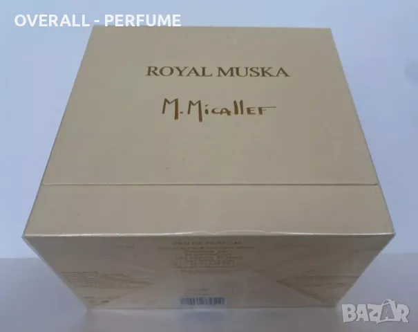 Royal Muska M. Micallef 100 ml Eau de Parfum Spray new in sealed box !