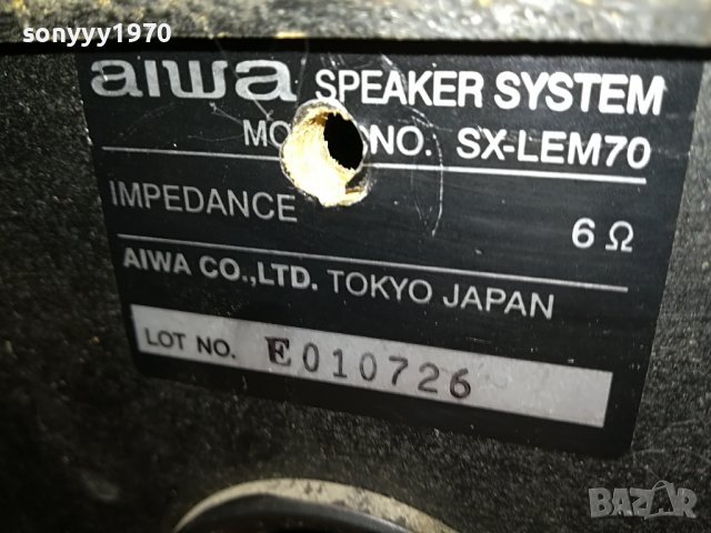 AIWA-JAPAN 2608221808, снимка 11 - Тонколони - 37811340
