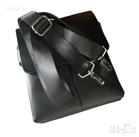 Мжка чанта спортно елегантна от естествена кожена телешки бокс, снимка 2 - Чанти - 42944228