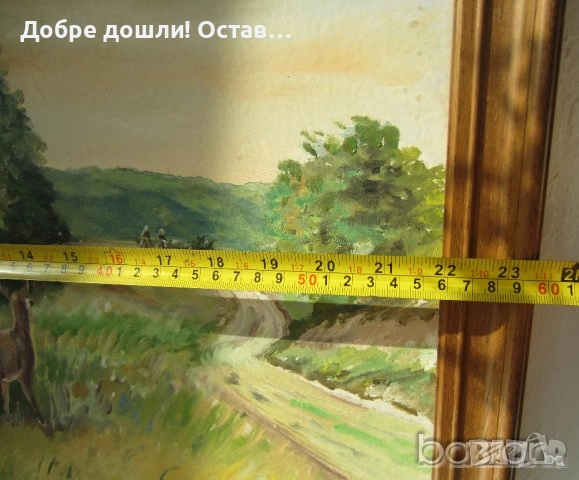 Картини:  Картина морски пейзаж,  с рамка, елени, пейзаж, хижа, 4 броя с диви птици, снимка 12 - Картини - 31809447