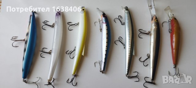 Воблери за риболов , снимка 7 - Такъми - 50698896