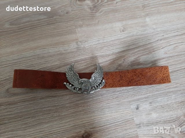 River Island кожен колан кафяв, снимка 4 - Колани - 34805846